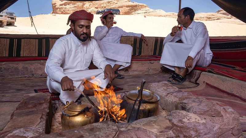 Bedouin hospitality