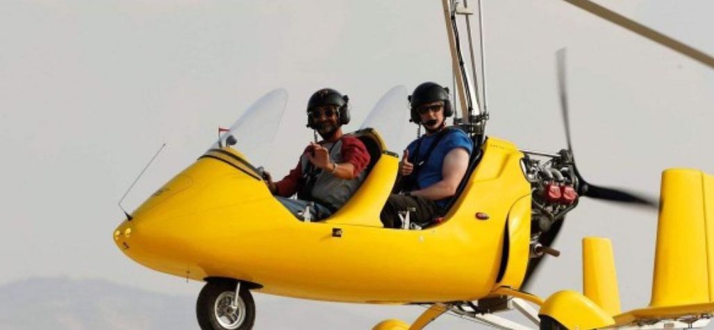 Soar over Aqaba in a gyrocopter