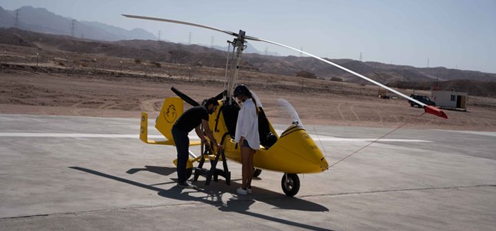 Soar Over Aqaba in a Gyrocopter