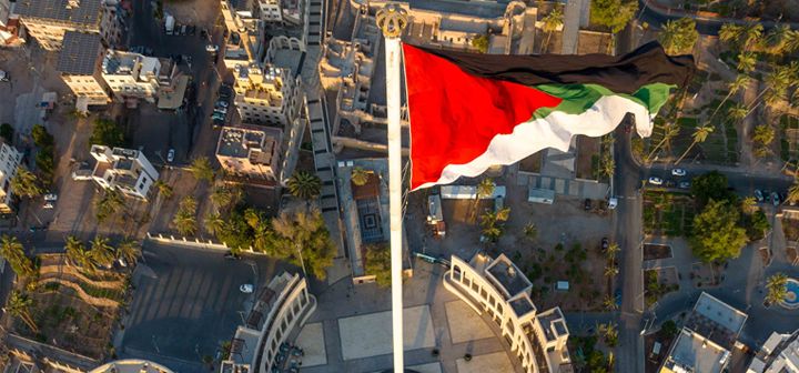Great Arab Revolt Plaza: Saluting the Flag of Arab Independence